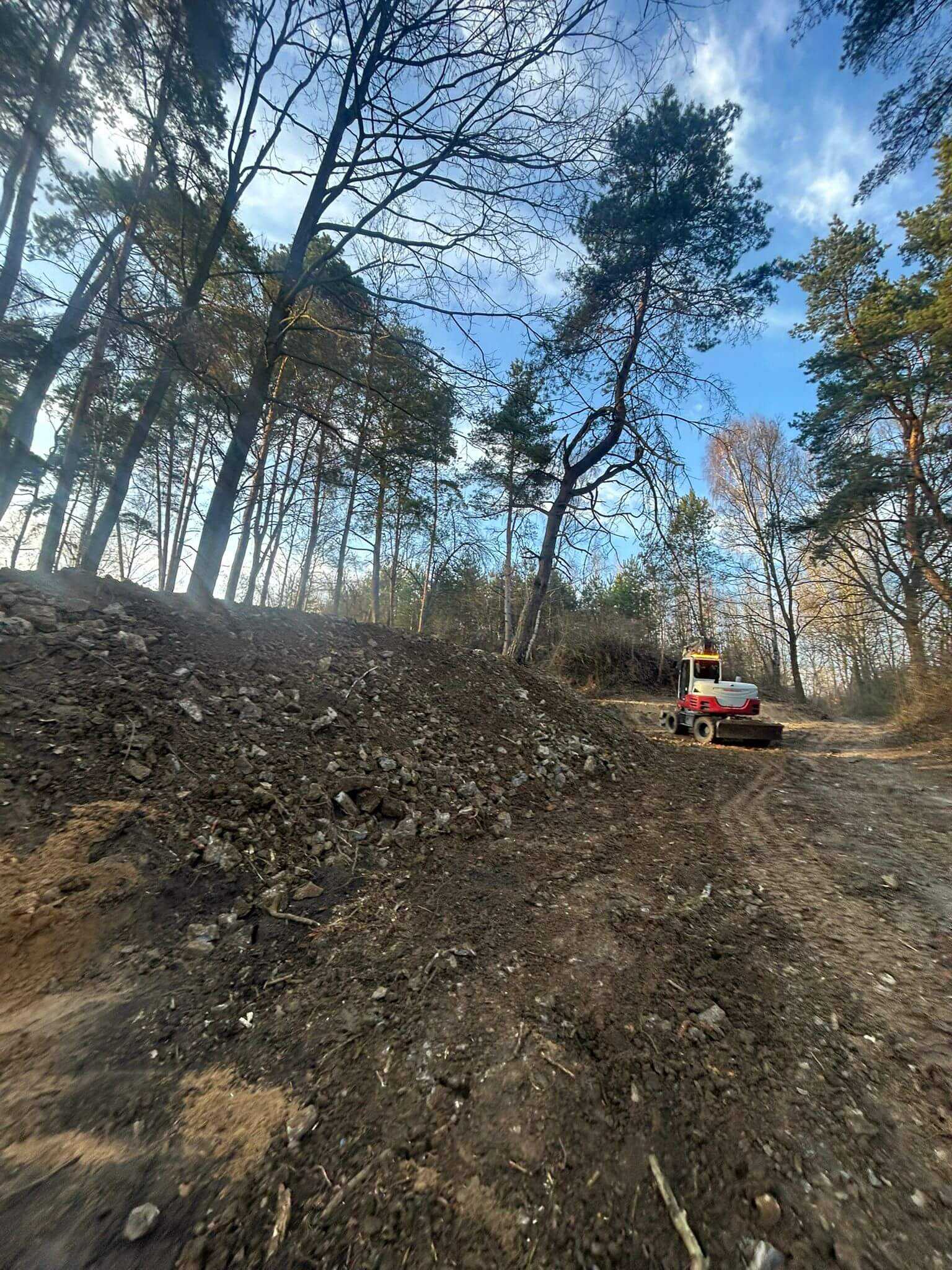 Sprzęt firmy Skill-Kop podczas realizacji